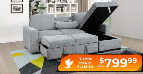 Trevor media sleeper only $799.99.