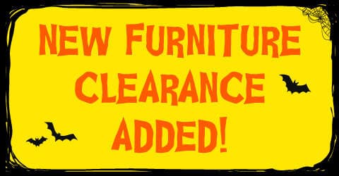 New furniture clearance added.