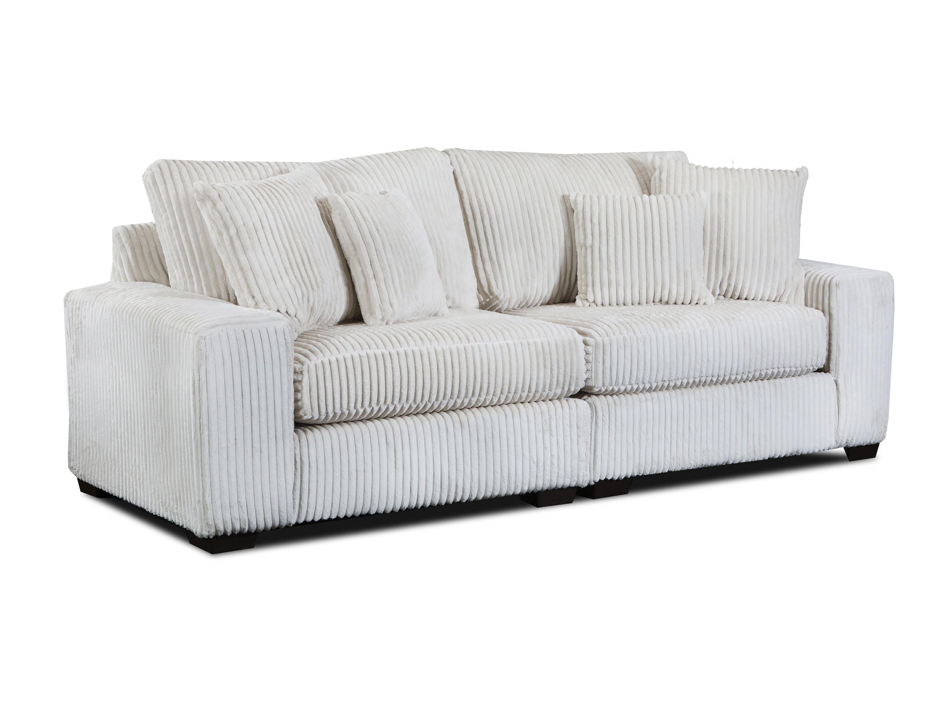 Carbon 2-Piece Modular Loveseat