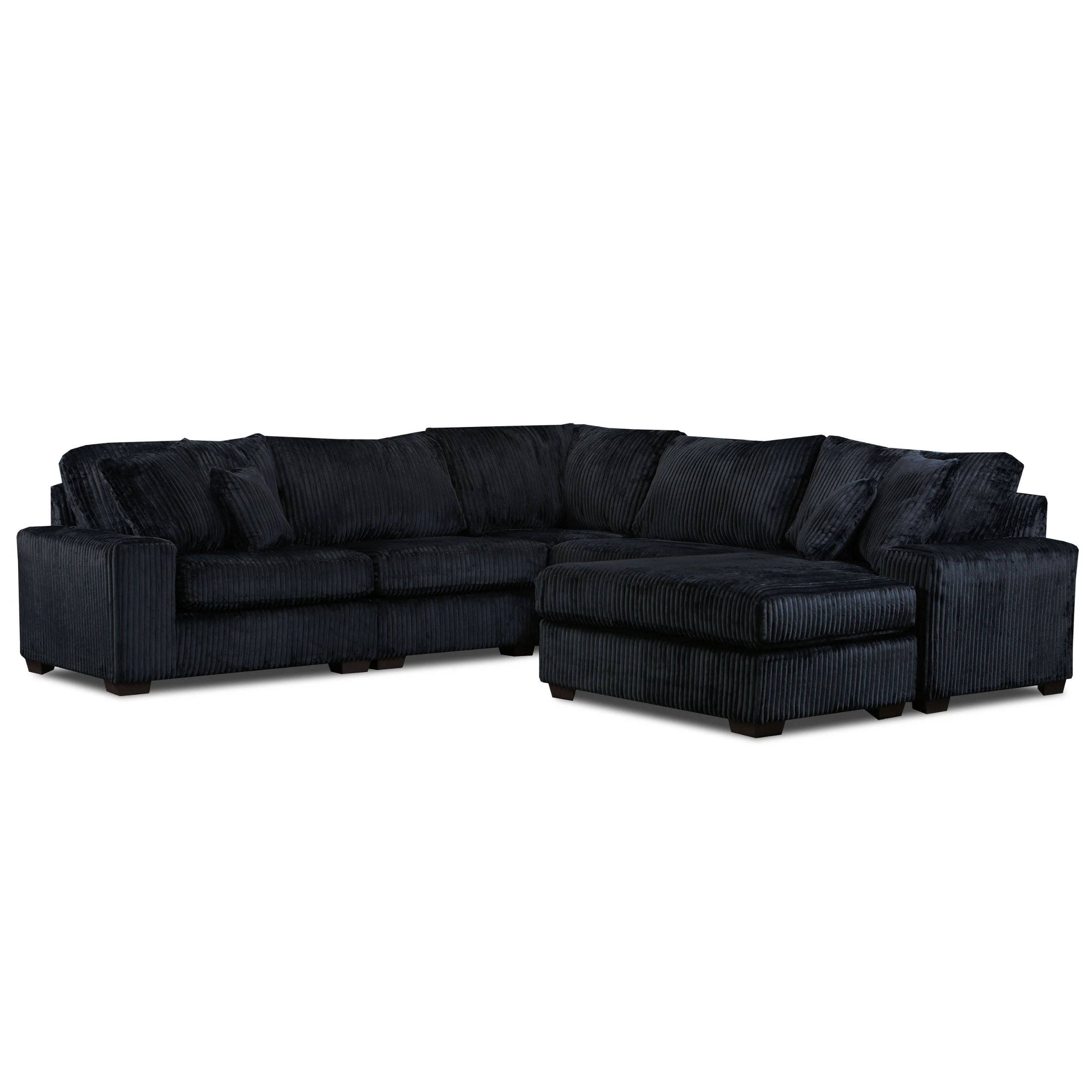 Carbon 5-Piece Modular Sectional with Chaise