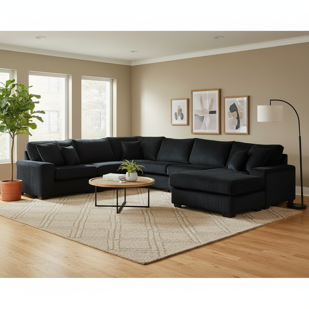 Carbon 6-Piece Modular Sectional