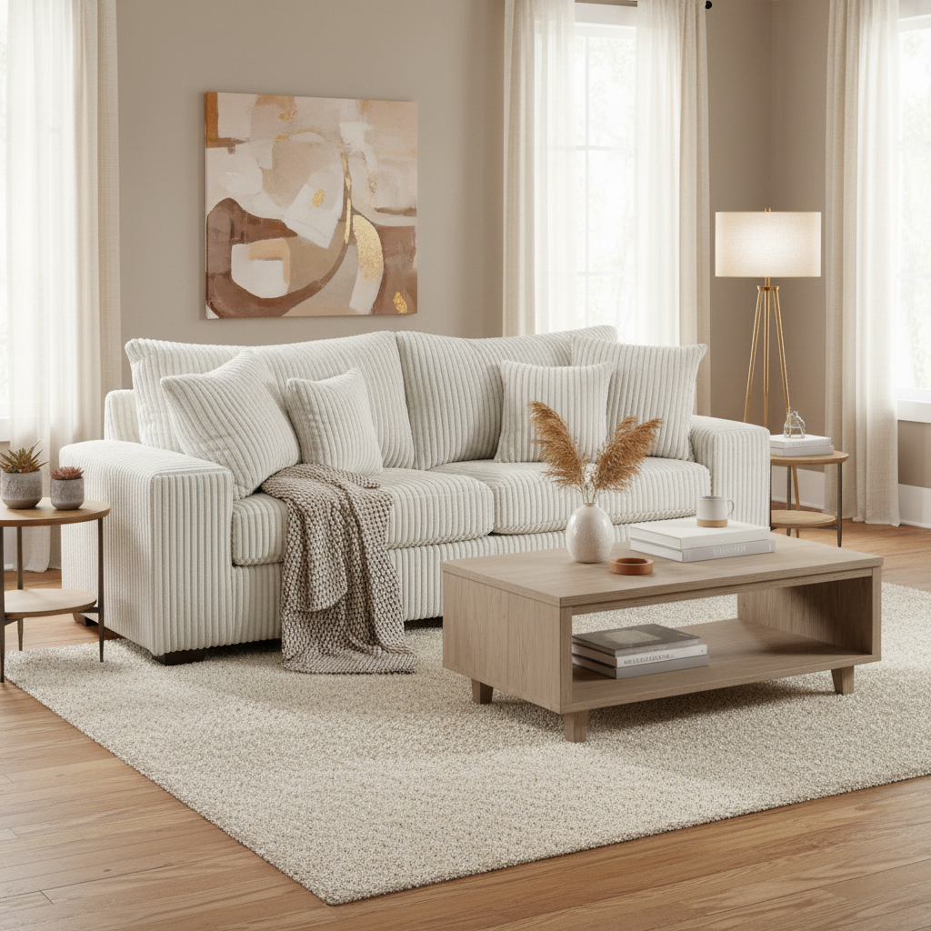 Carbon 2-Piece Modular Loveseat