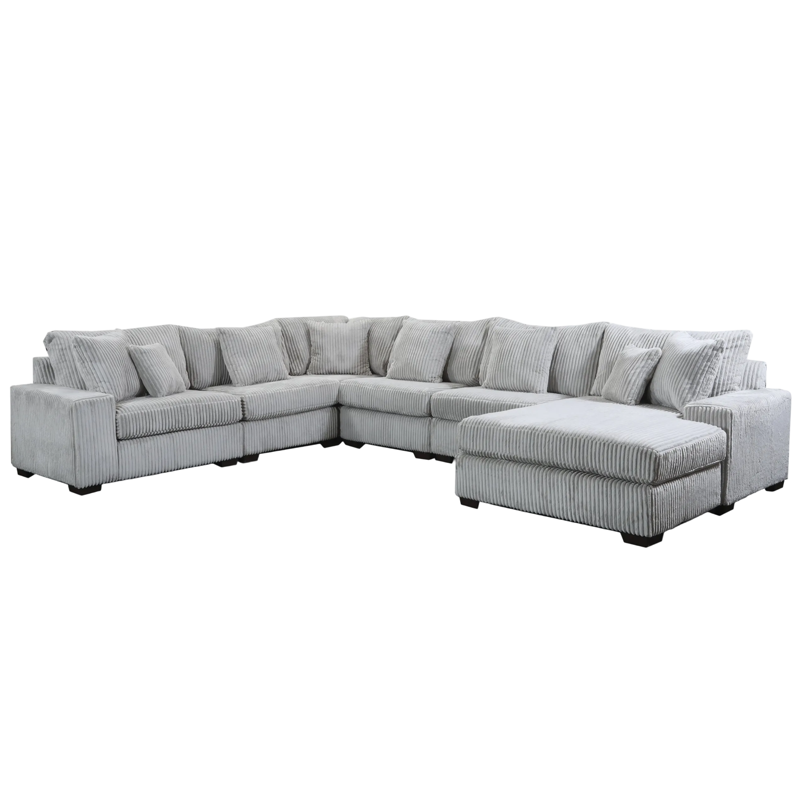 Carbon 6-Piece Modular Sectional