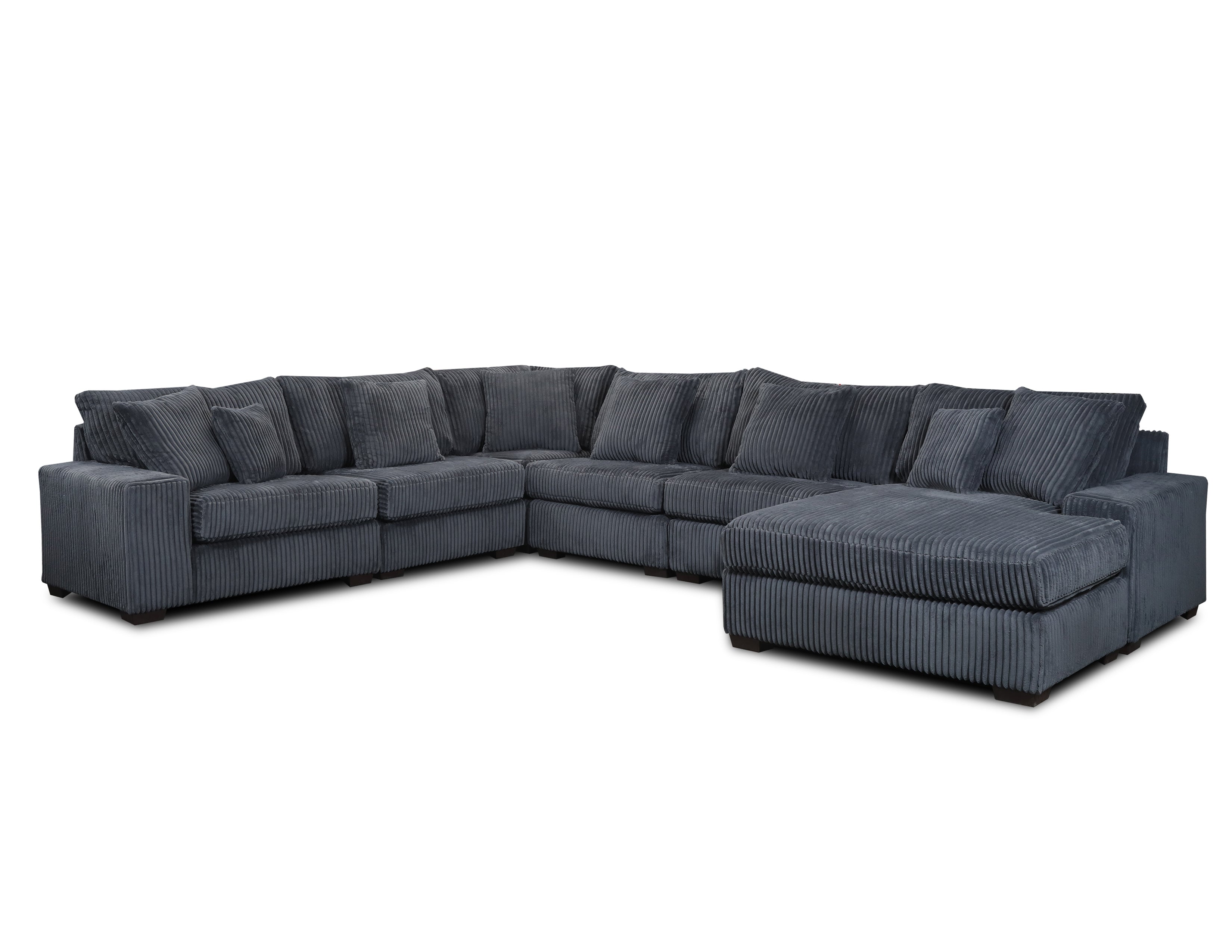 Carbon 6-Piece Modular Sectional