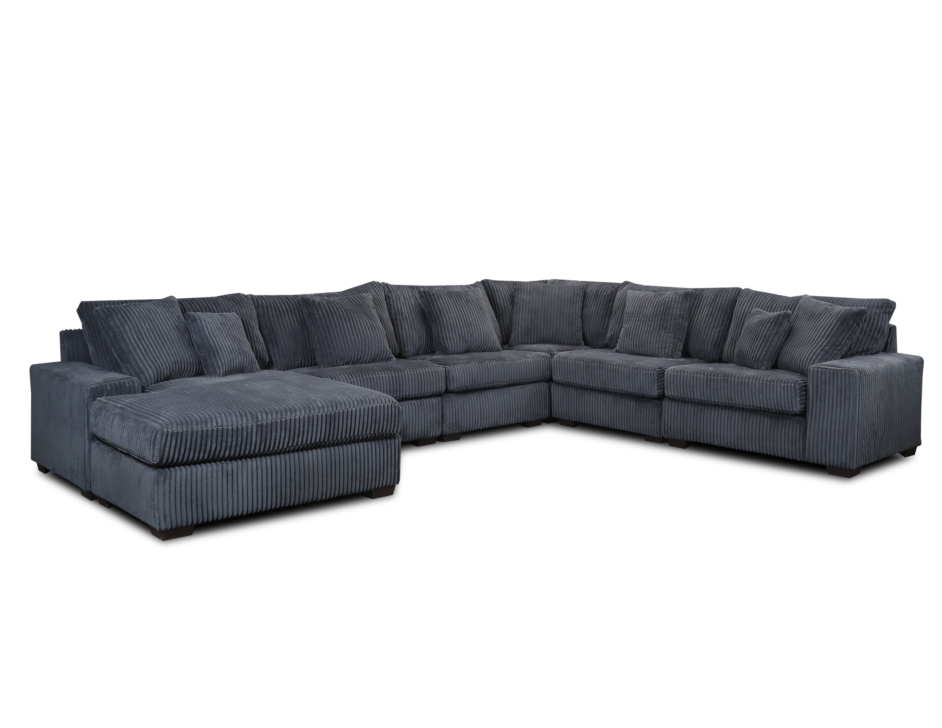 Carbon 6-Piece Modular Sectional