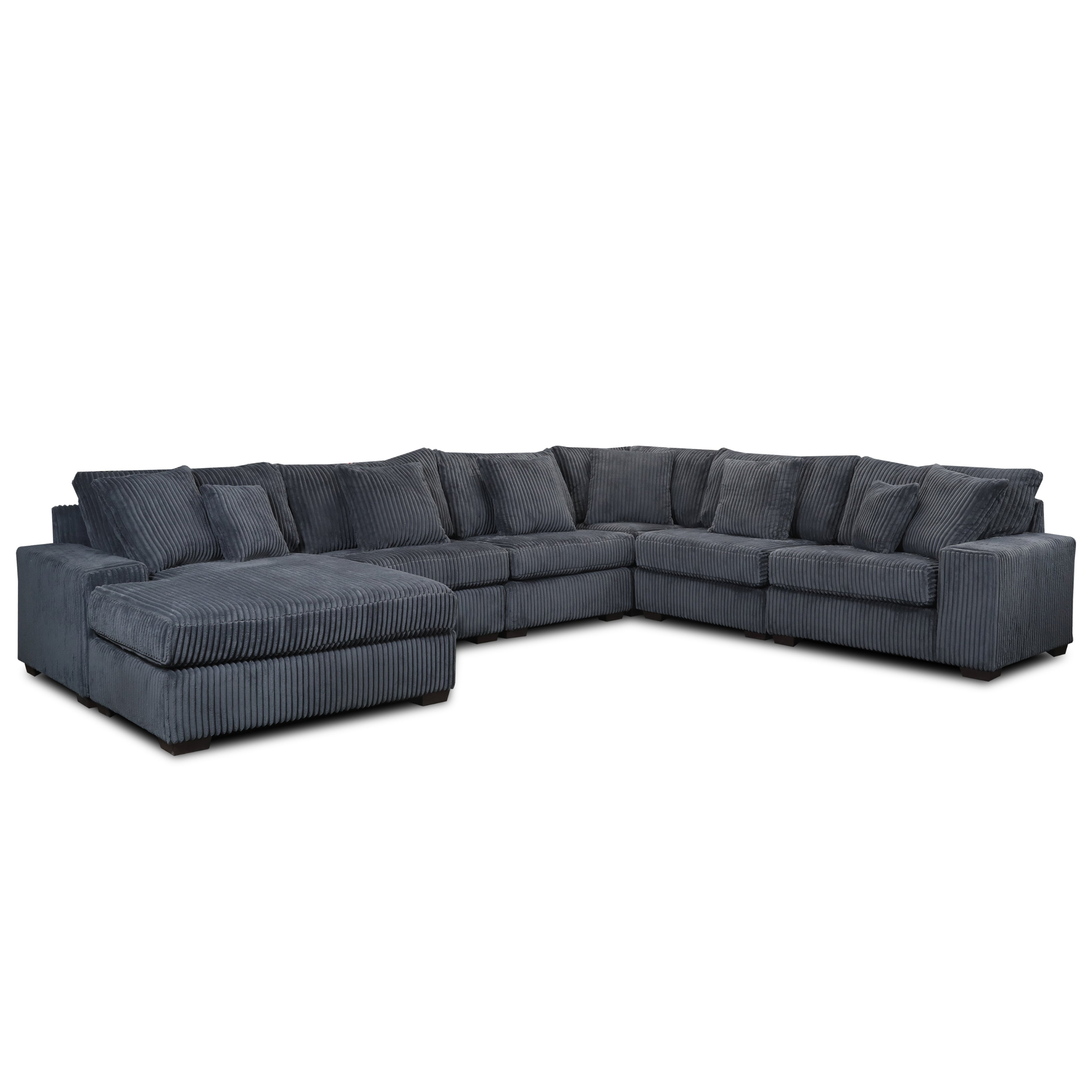 Carbon 6-Piece Modular Sectional
