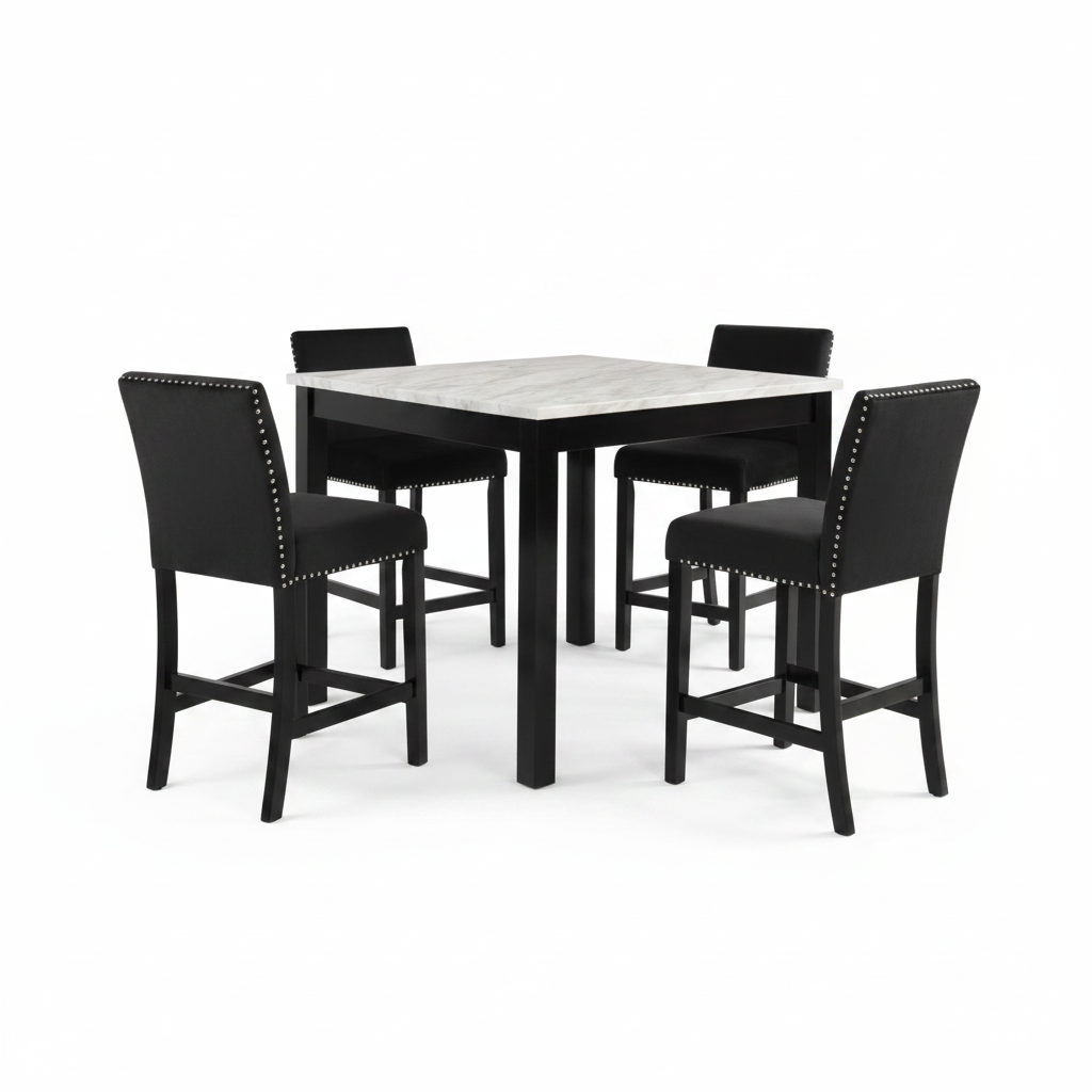 Lennon 5-Piece Counter Height Dining Set