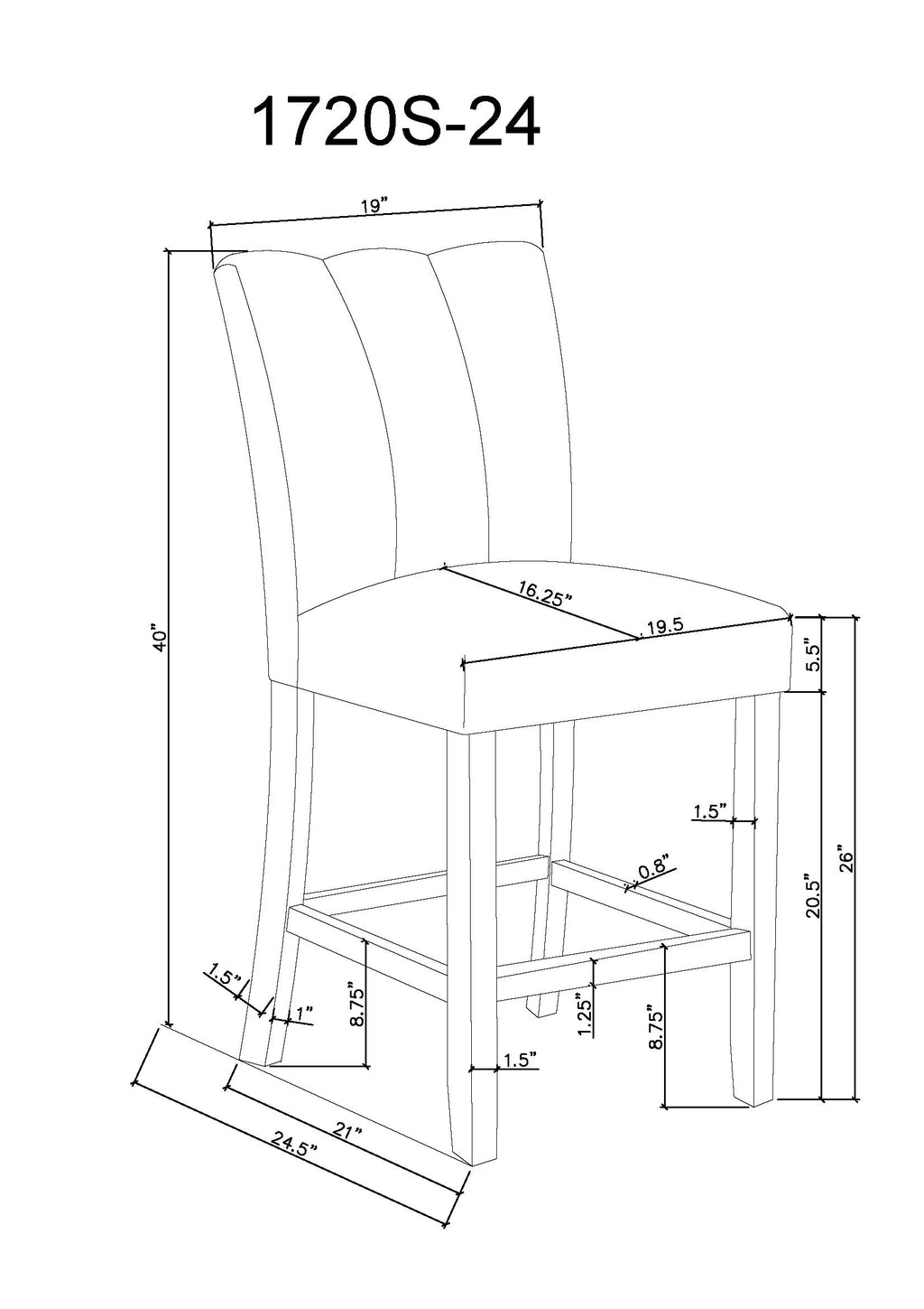 Enzo 5PC Counter Set