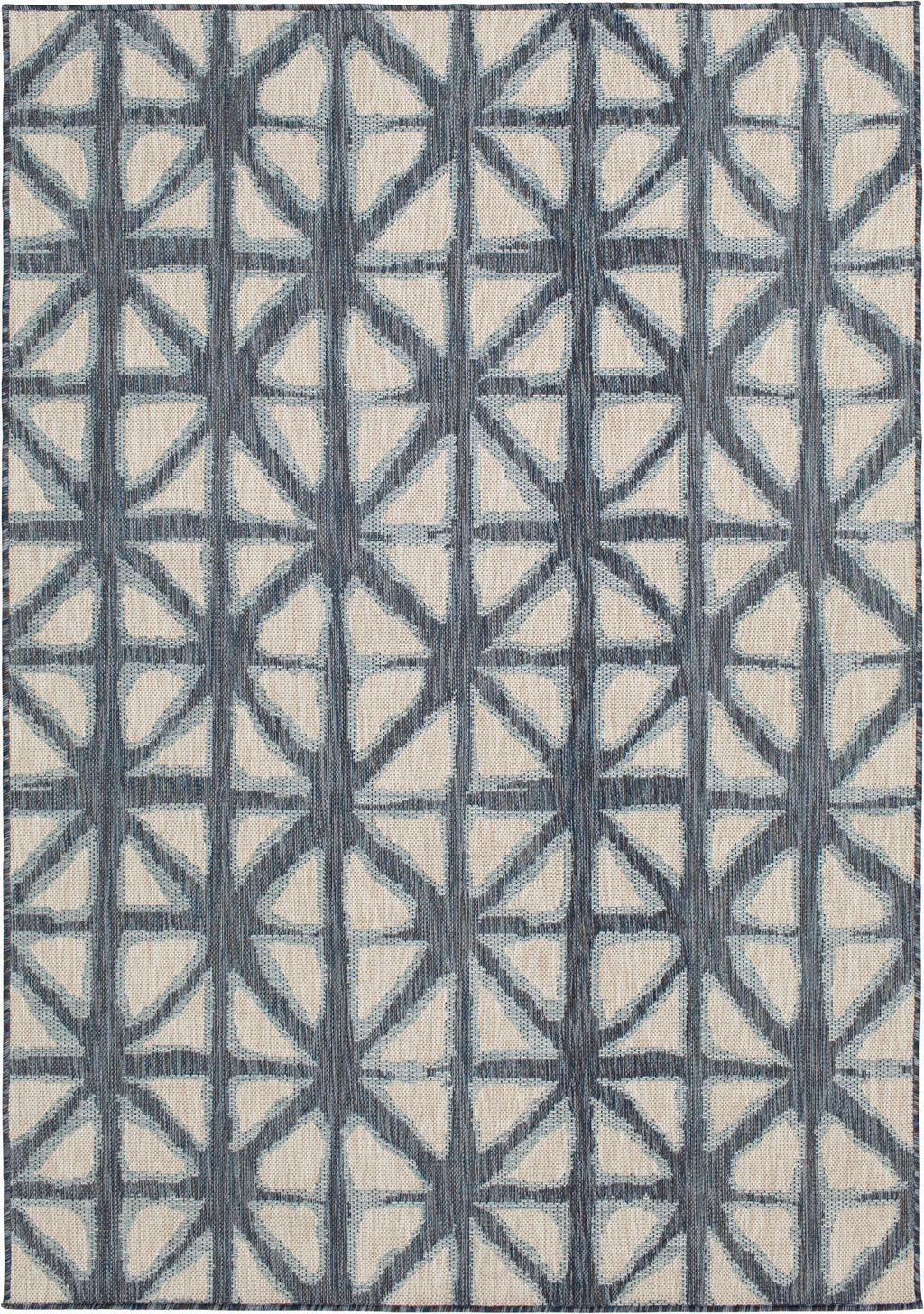 Shibori Aqua Area Rug