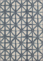 Shibori Aqua Area Rug