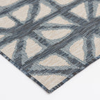 Shibori Aqua Area Rug