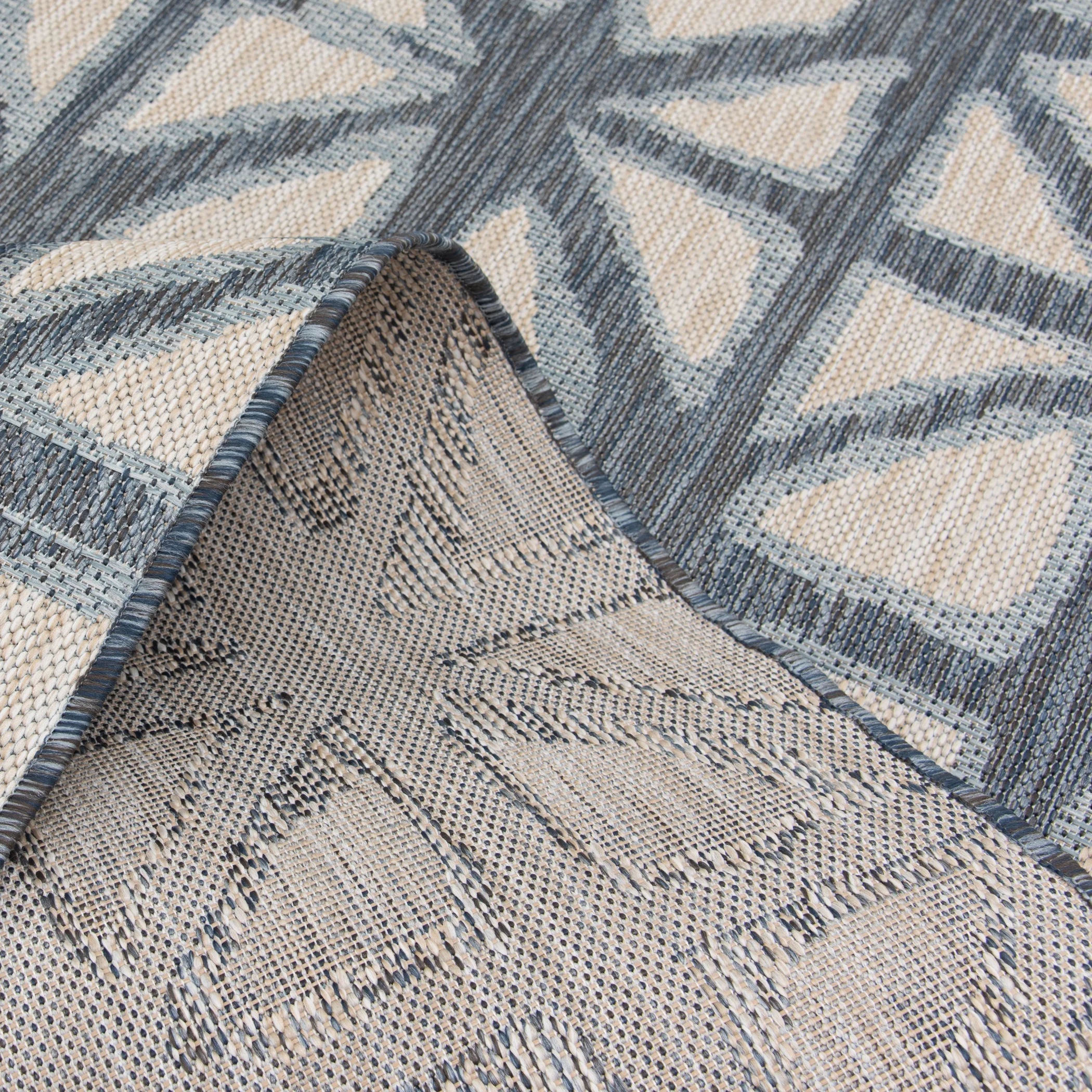 Shibori Aqua Area Rug