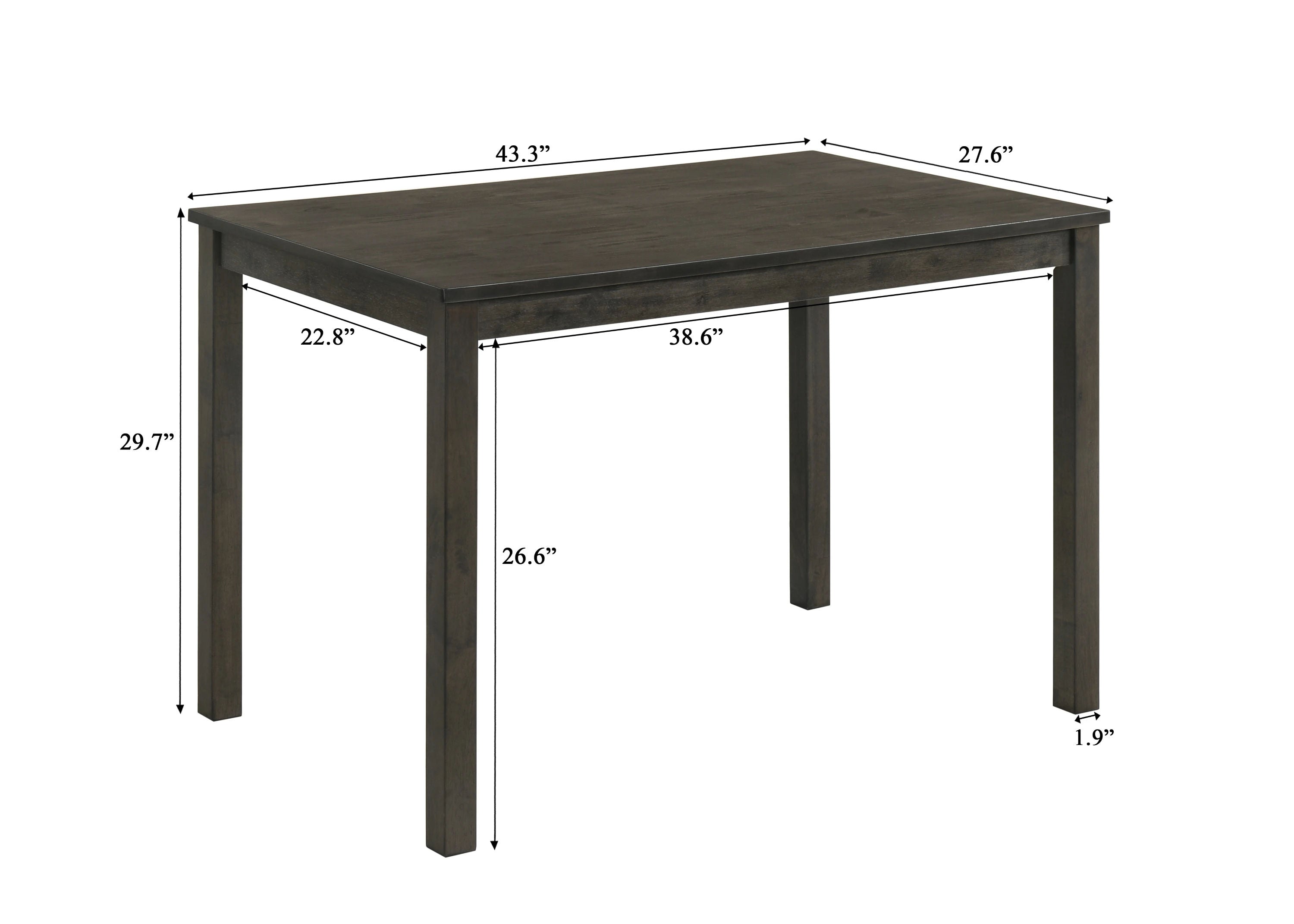 Weston 5PC Dining Set