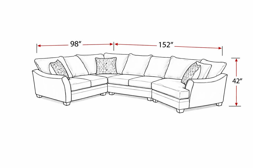Anchor Tide 3PC Sectional