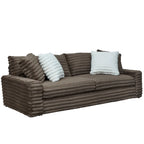 Serene Hush Chocolate Corded Sofa