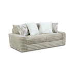 Serene Parchment Corded Loveseat