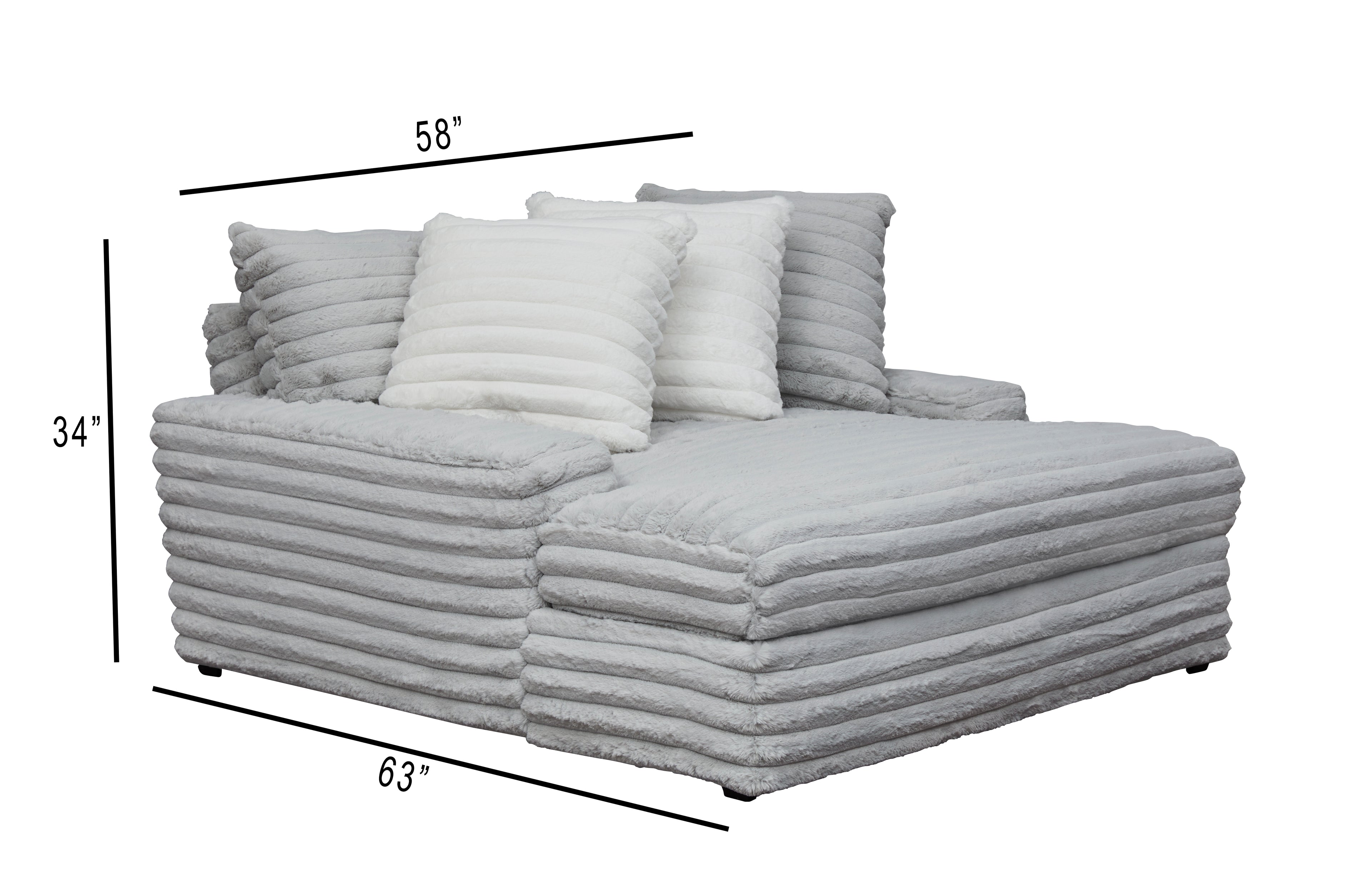 Serene Moonstruck Corded Chaise