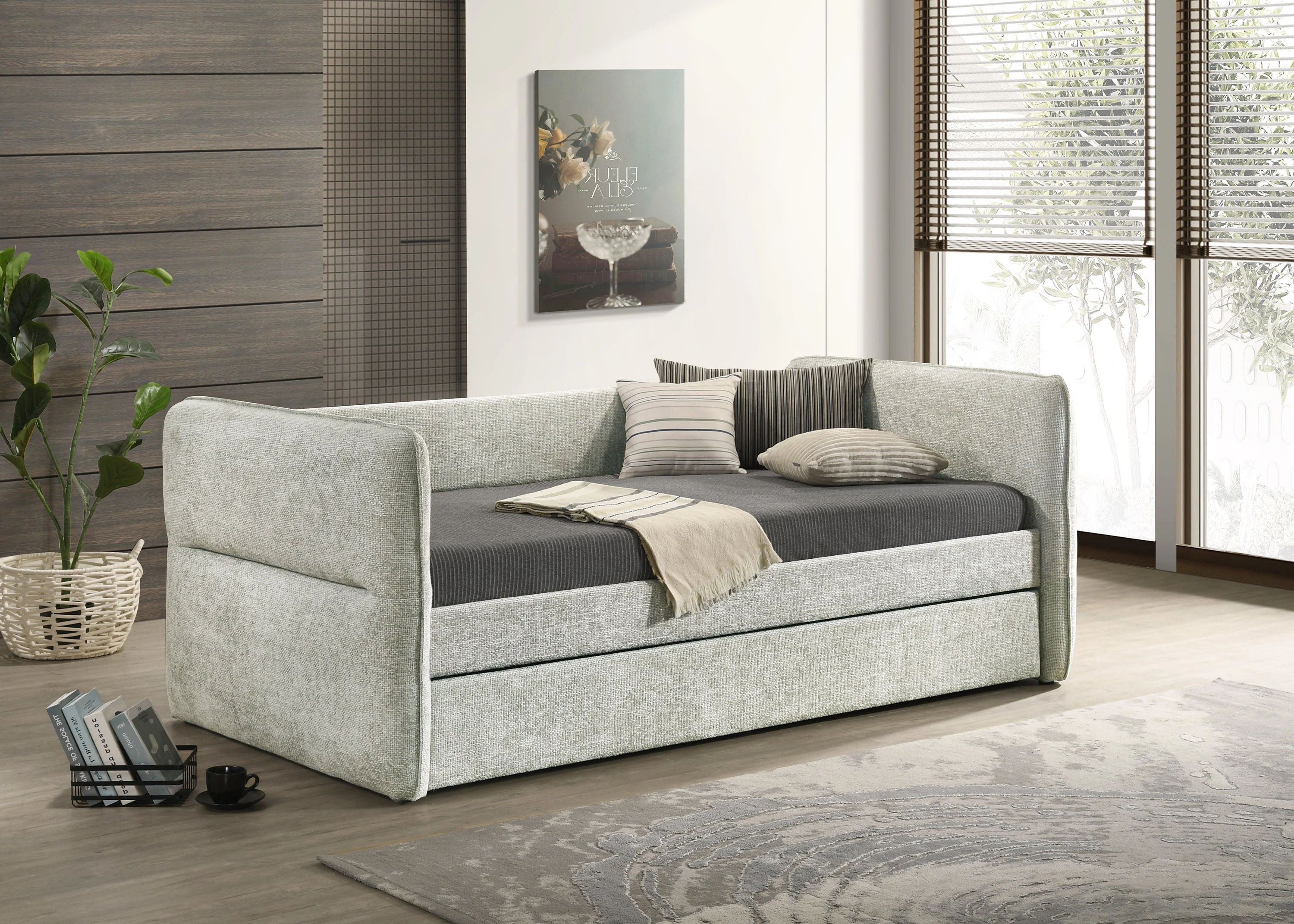 Colette Upholstered Daybed With Trundle