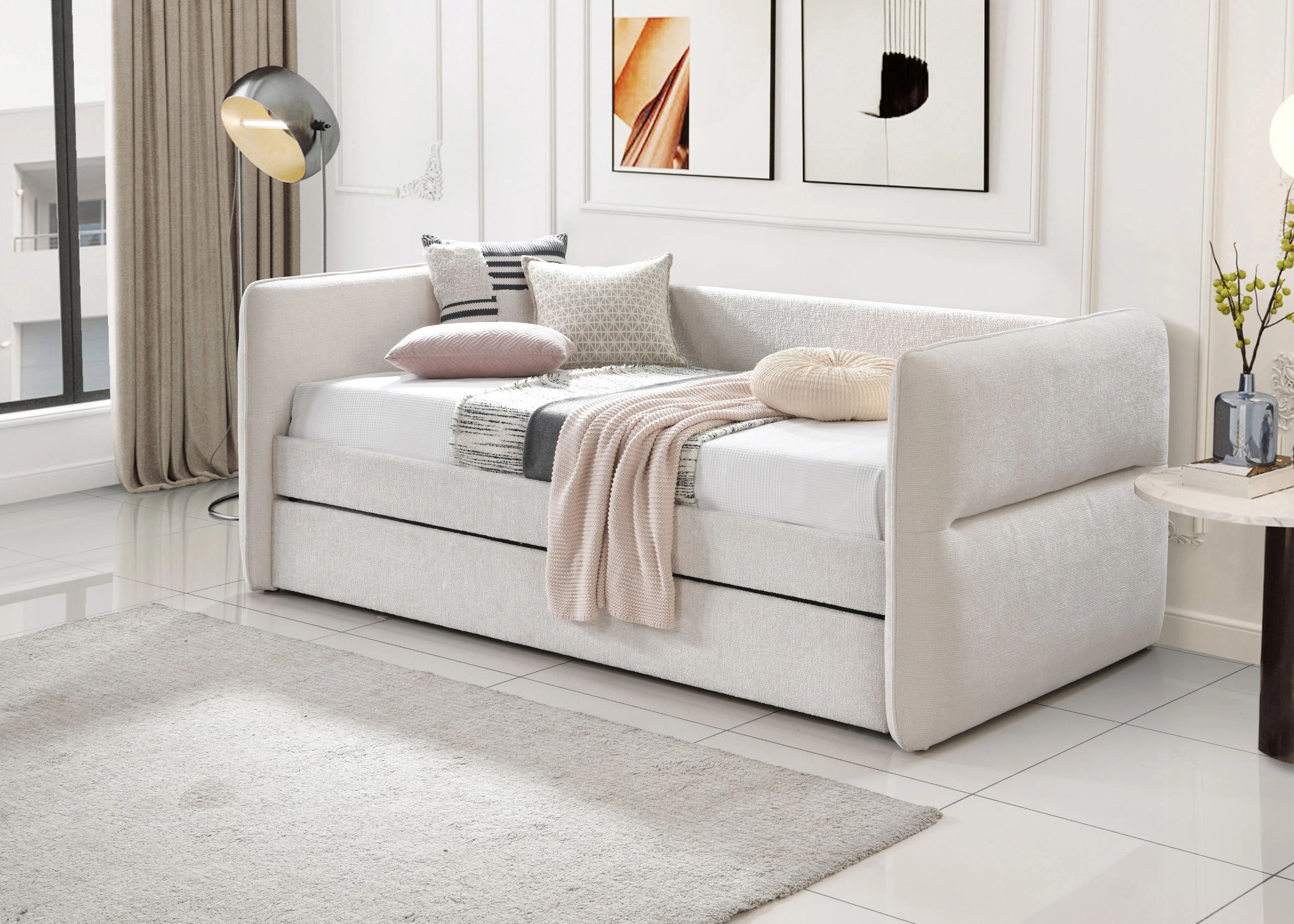 Colette Upholstered Daybed With Trundle