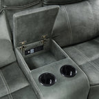 Sorrento Recliningc Console Loveseat