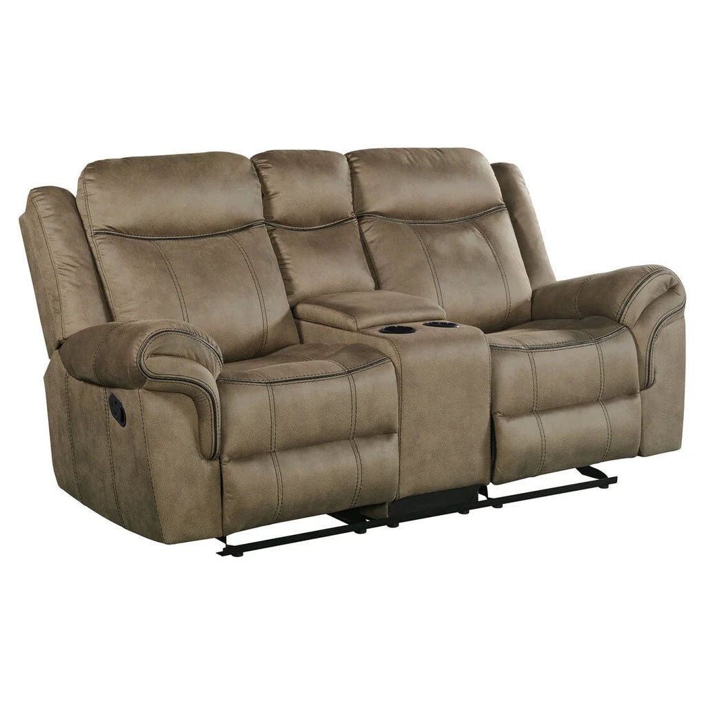 Sorrento Reclining Console Loveseat