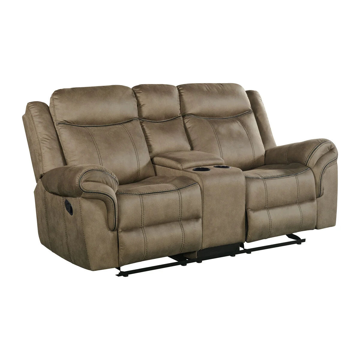 Sorrento Reclining Console Loveseat
