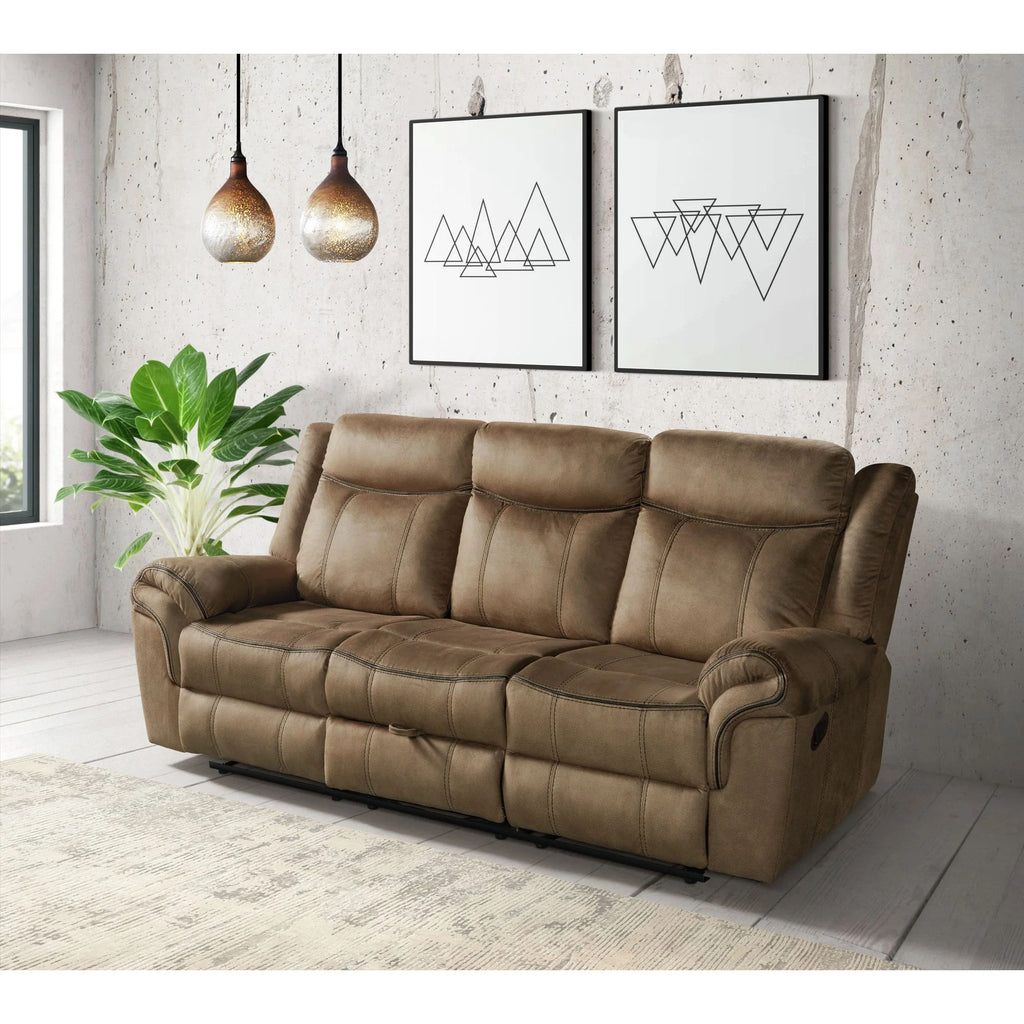 Sorrento Reclining Sofa With Dropdown Table