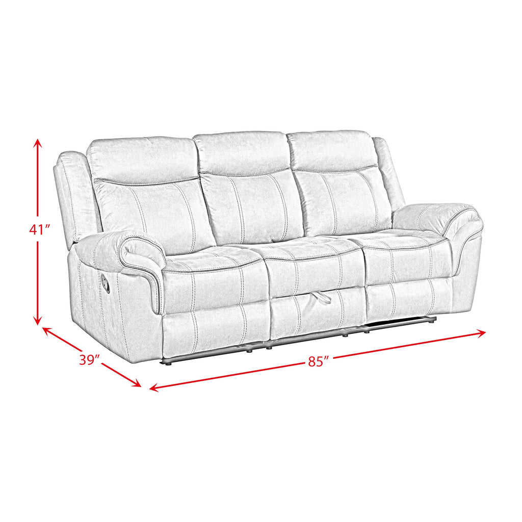 Sorrento Reclining Sofa With Dropdown Table