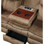 Sorrento Reclining Sofa With Dropdown Table
