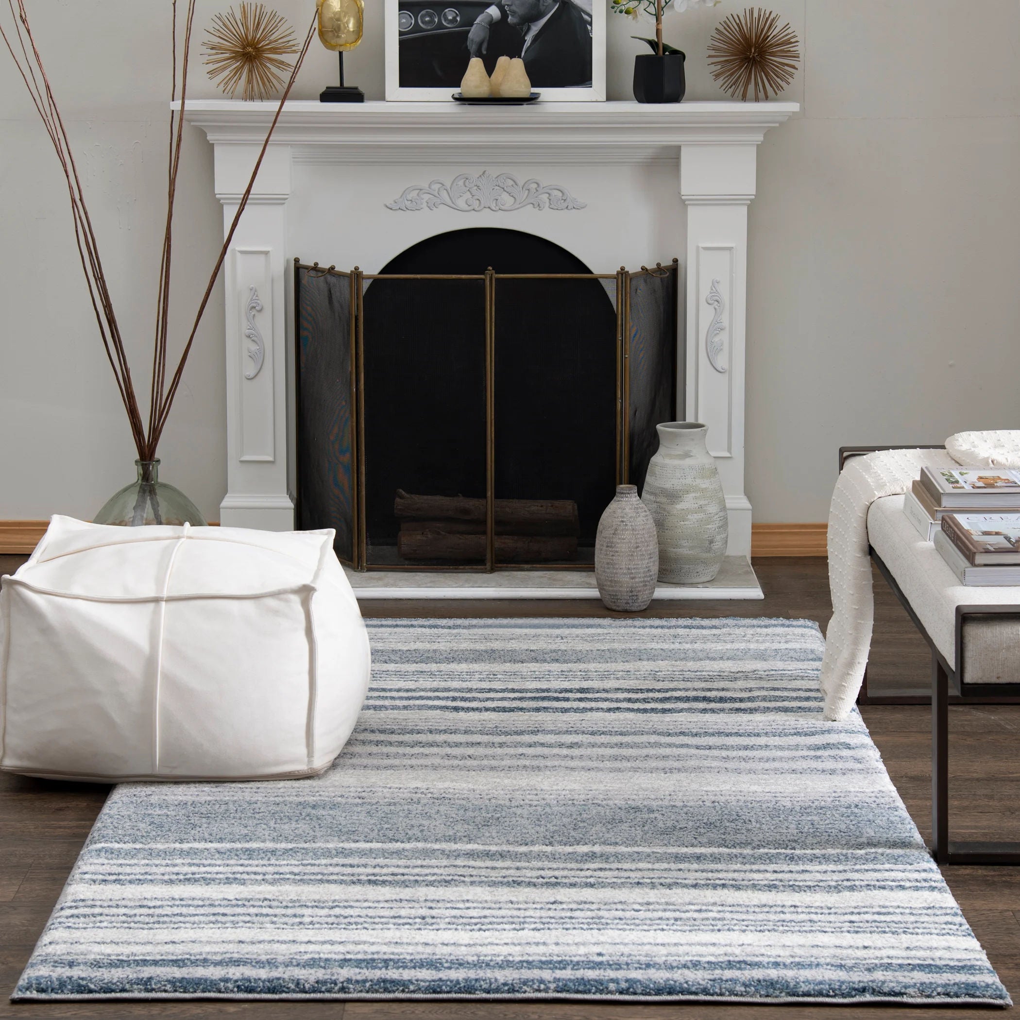 Lineas Dusk Area Rug