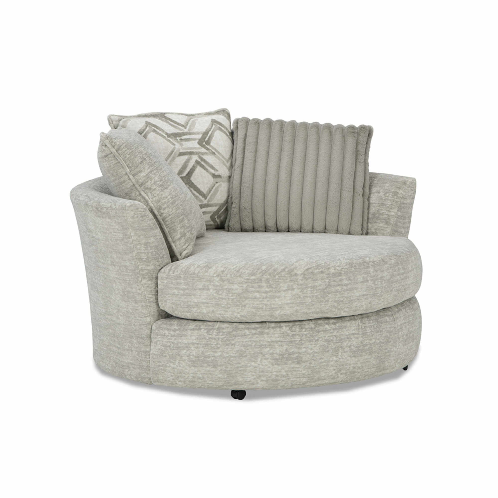 Transform Your Living Space With Our Haven Swivel Chair.
