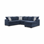 Aden Blue Sectional
