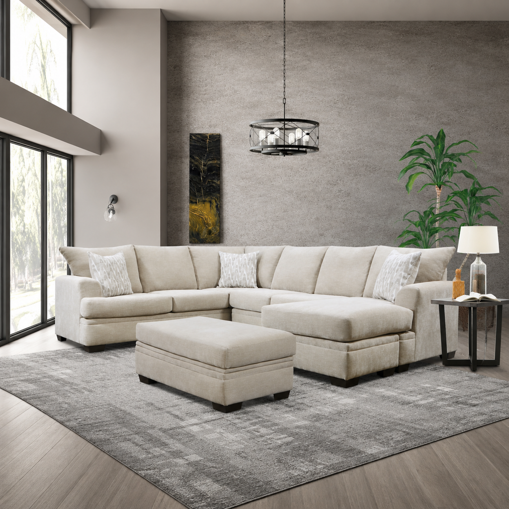 Aden Tan Sectional