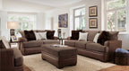 Akan Mocha Loveseat