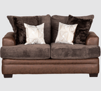 Akan Mocha Loveseat