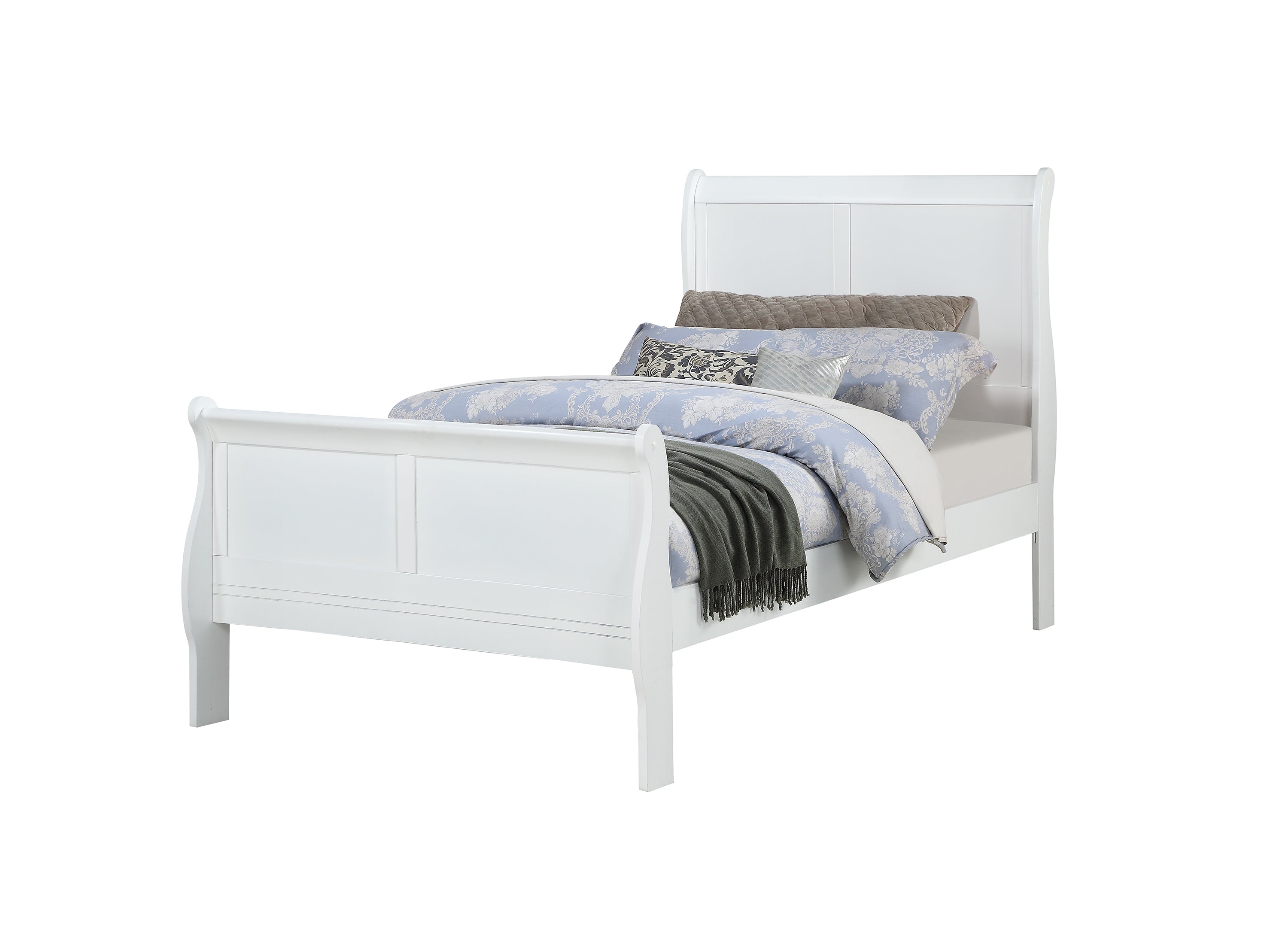 Louis Philippe Sleigh Bed