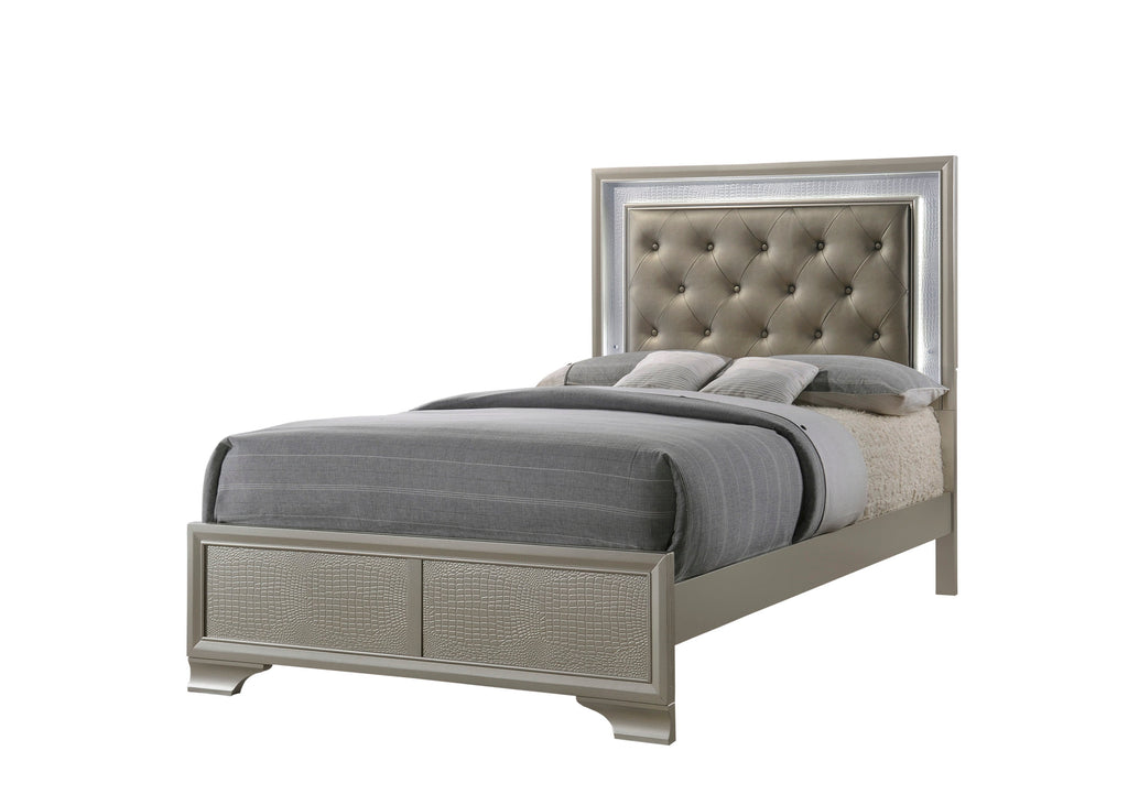Micah Upholstered Panel Bed