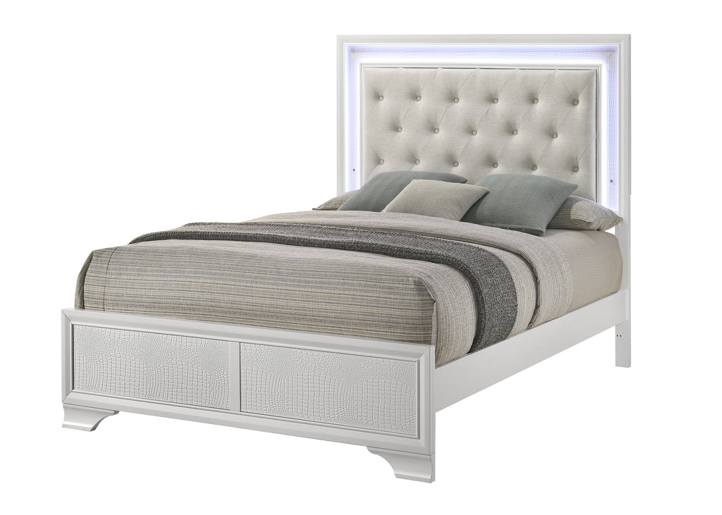 Micah Upholstered Panel Bed