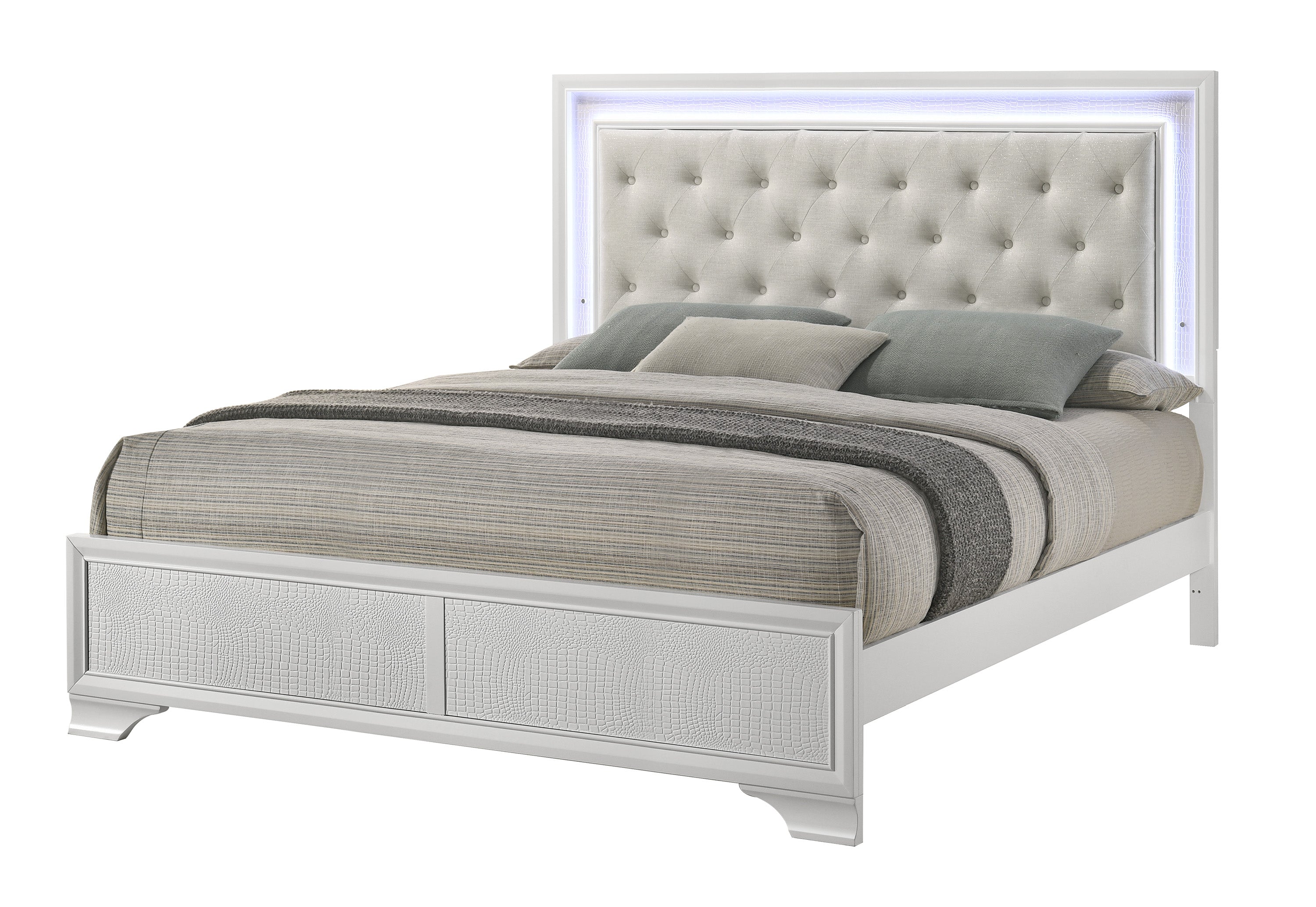 Micah Upholstered Panel Bed