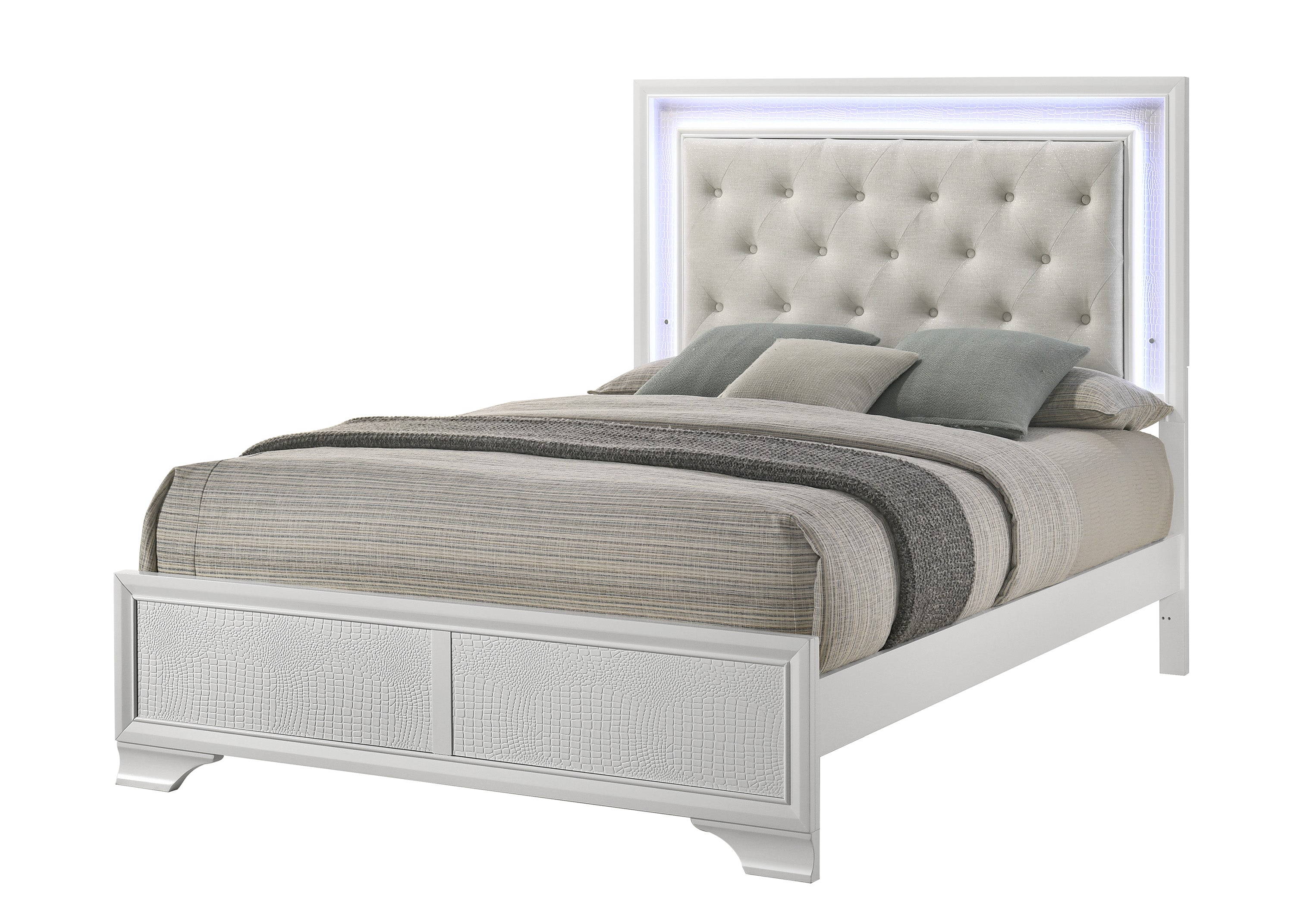 Micah Upholstered Panel Bed