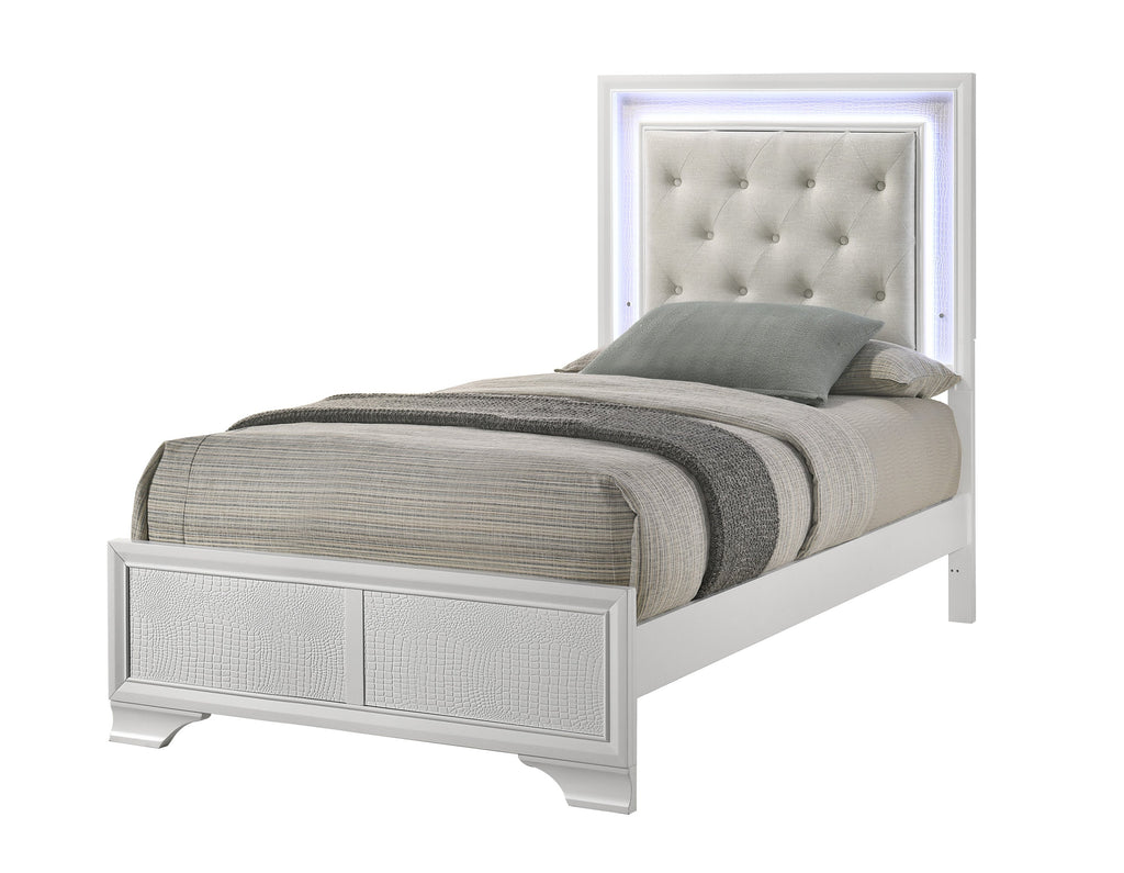 Micah Upholstered Panel Bed