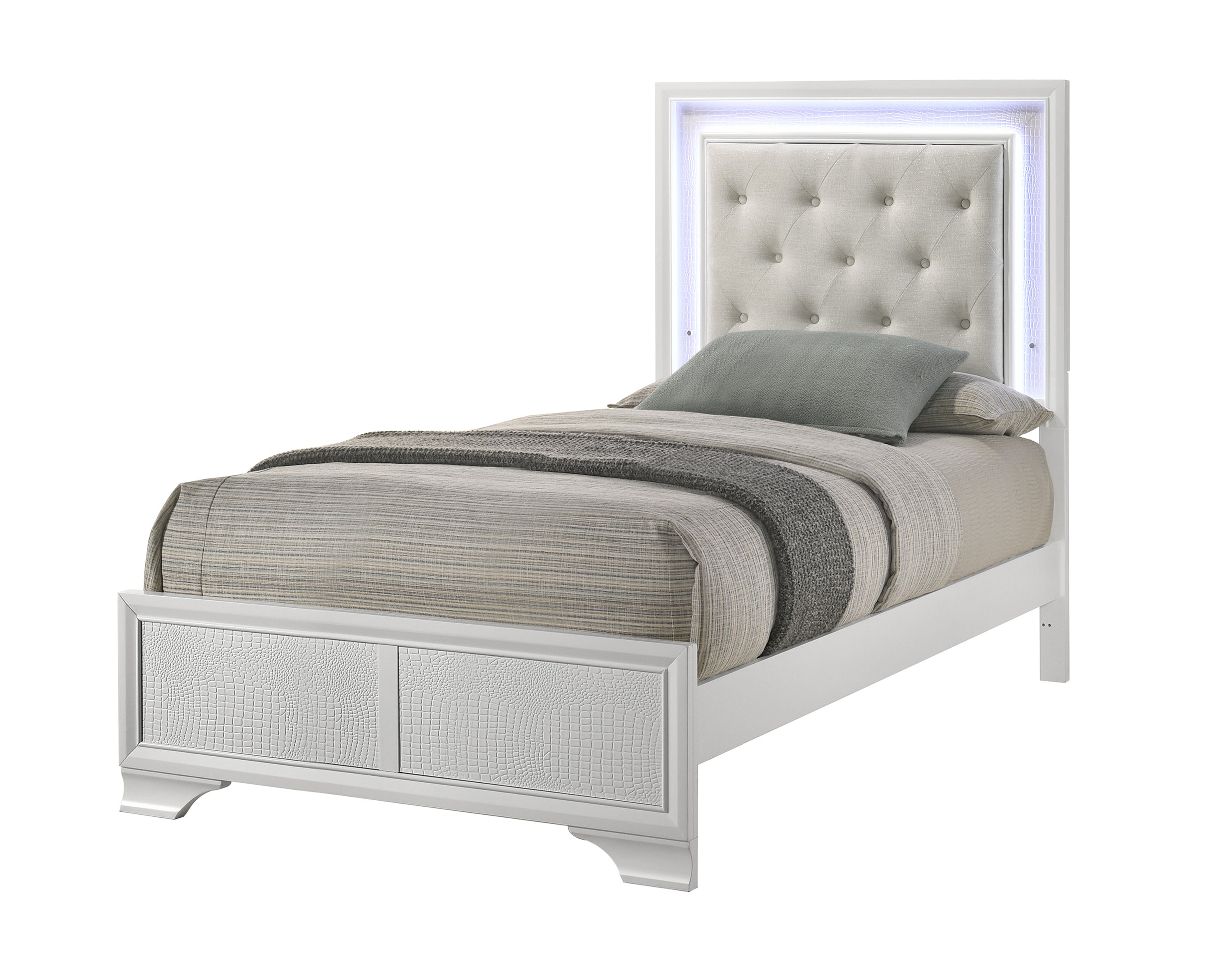 Micah Upholstered Panel Bed