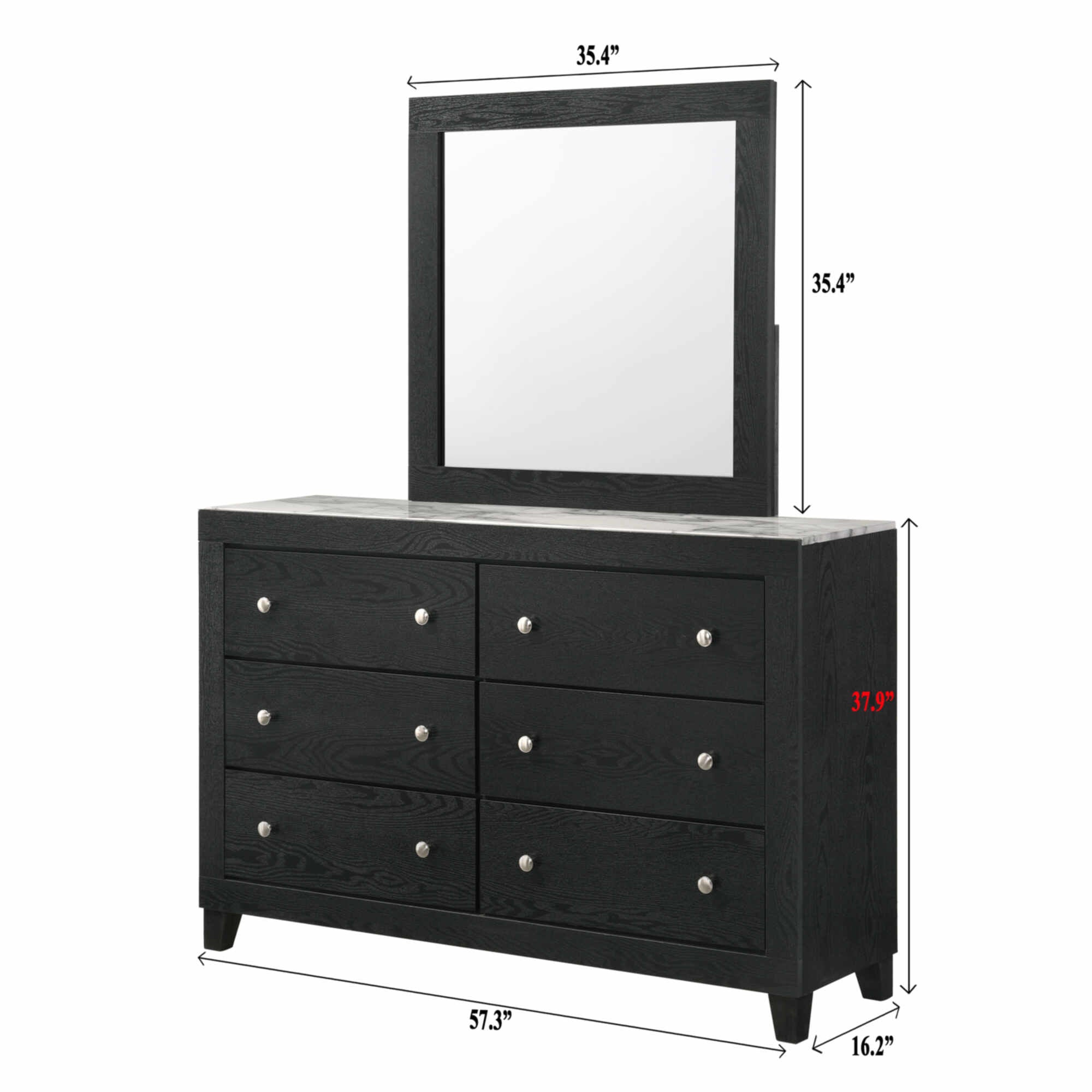 Cadence Dresser/mirror