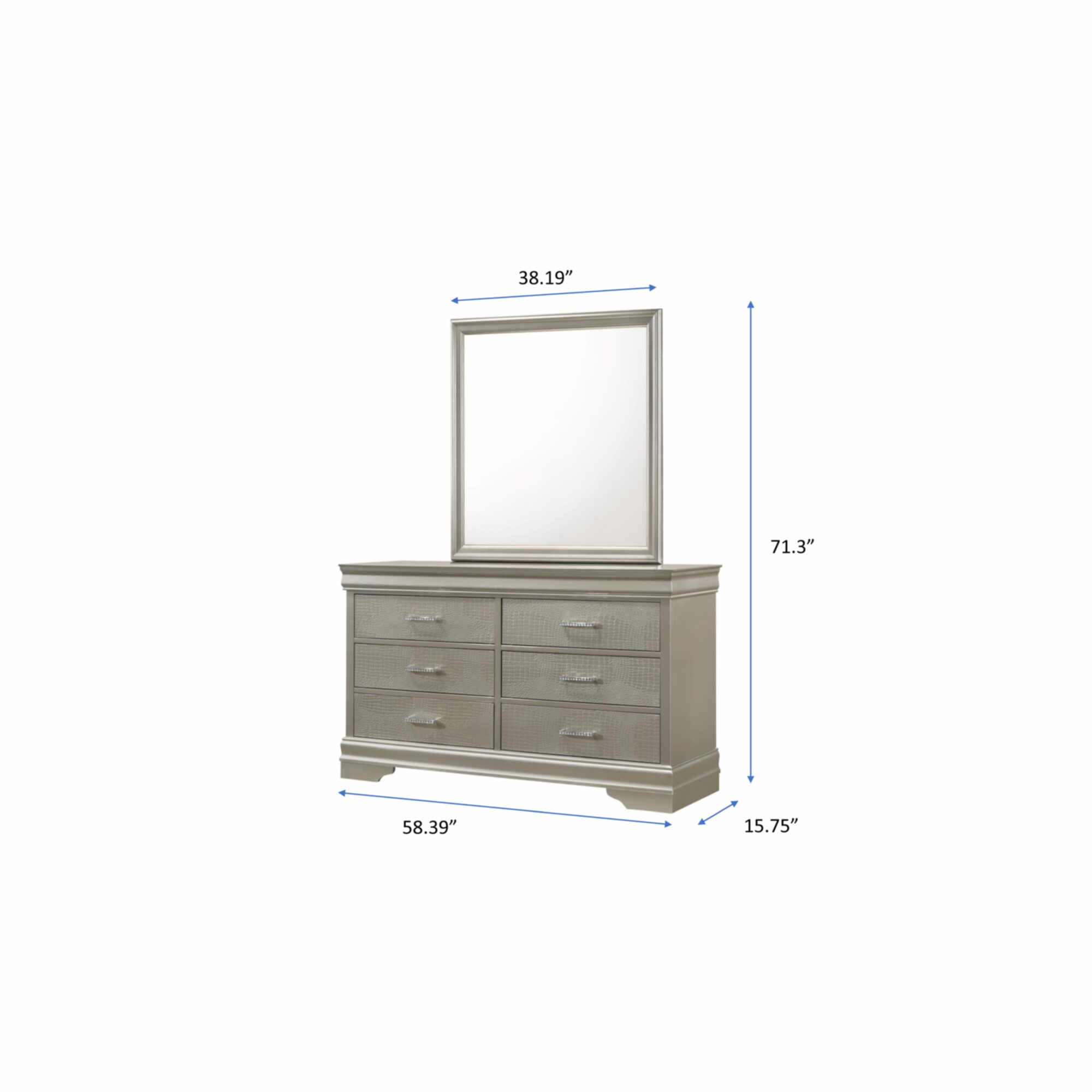 Amalia 3-Piece Bedroom Set