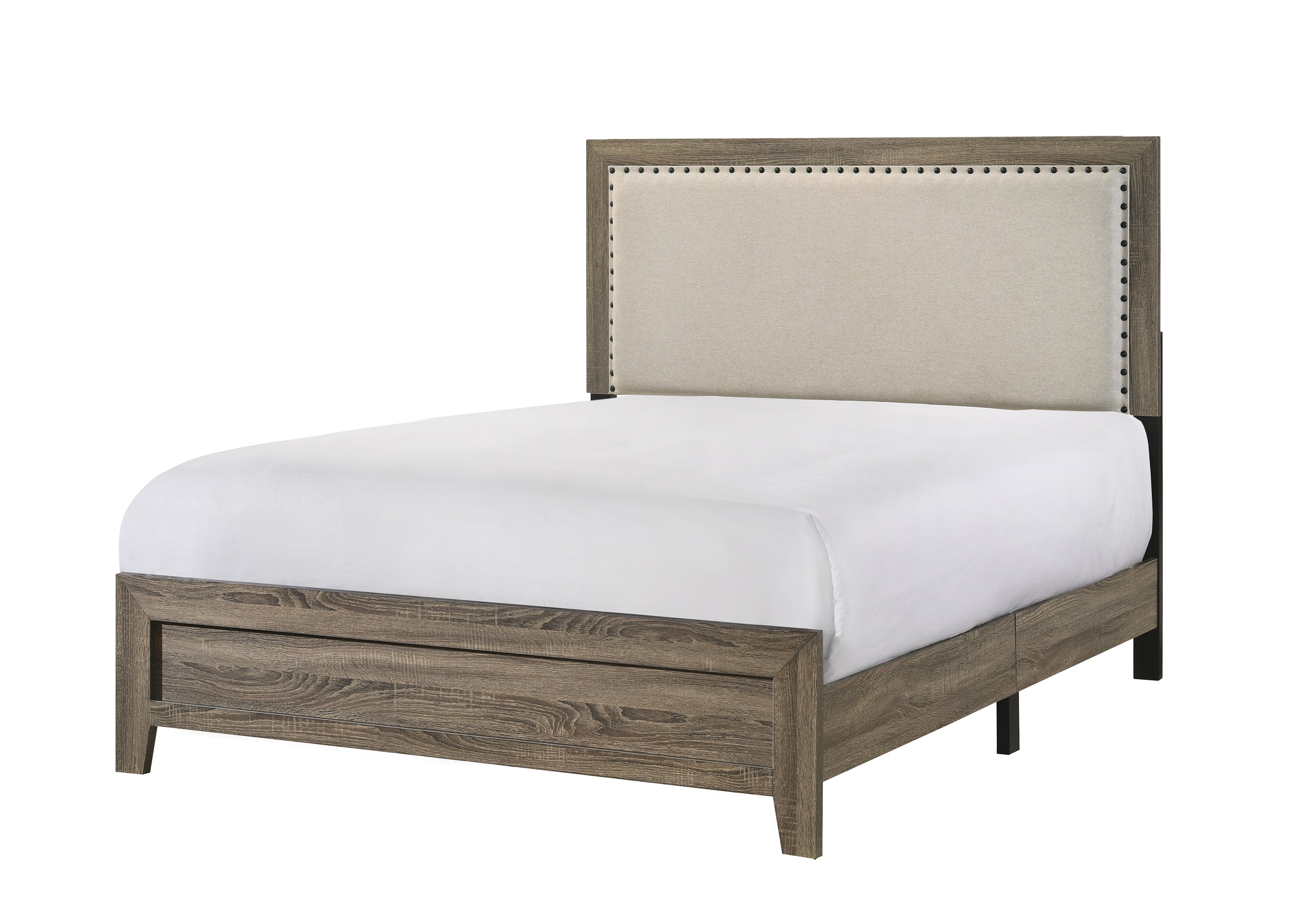 Millie Upholstered Panel Bed