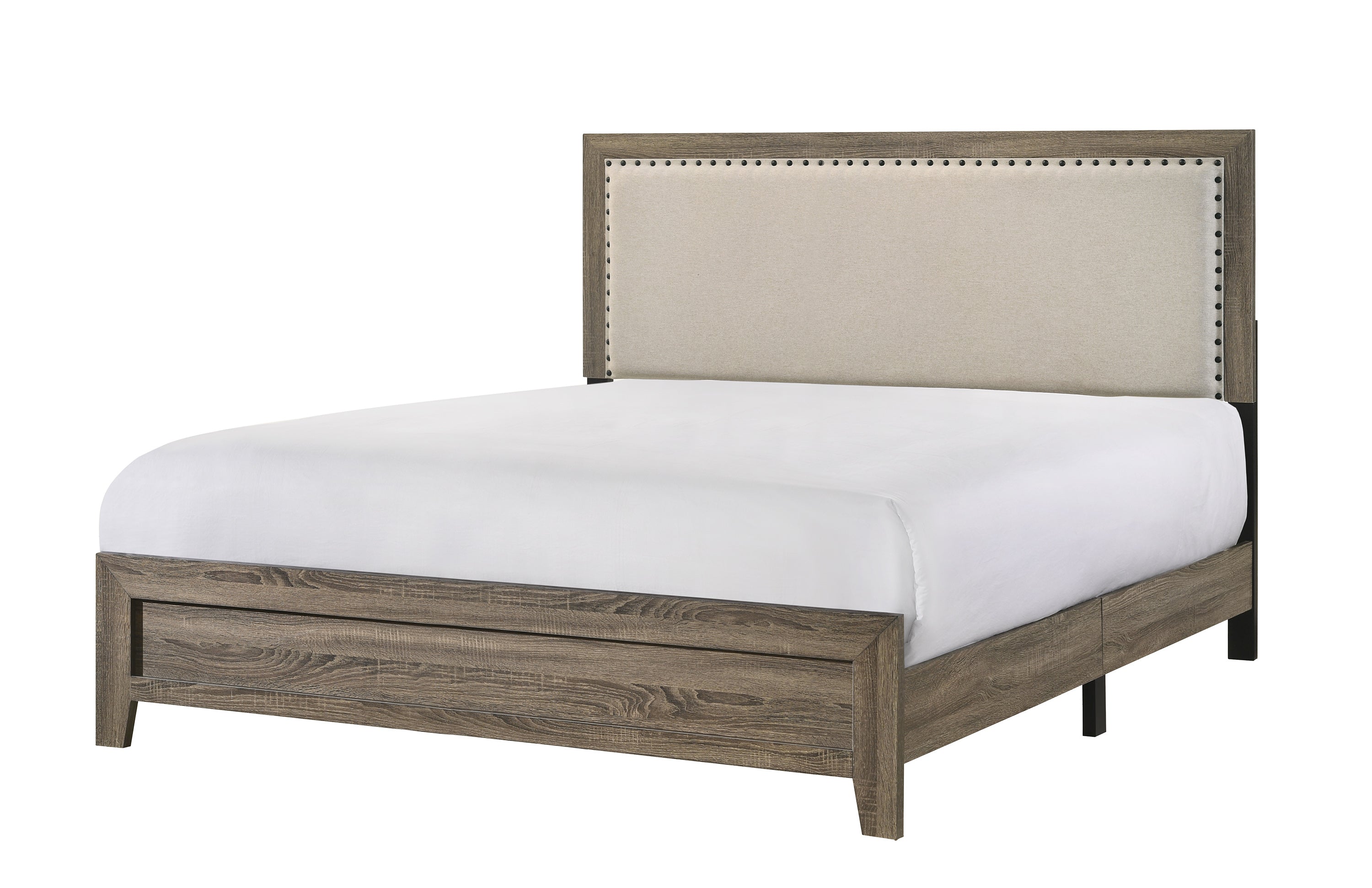 Millie Upholstered Panel Bed