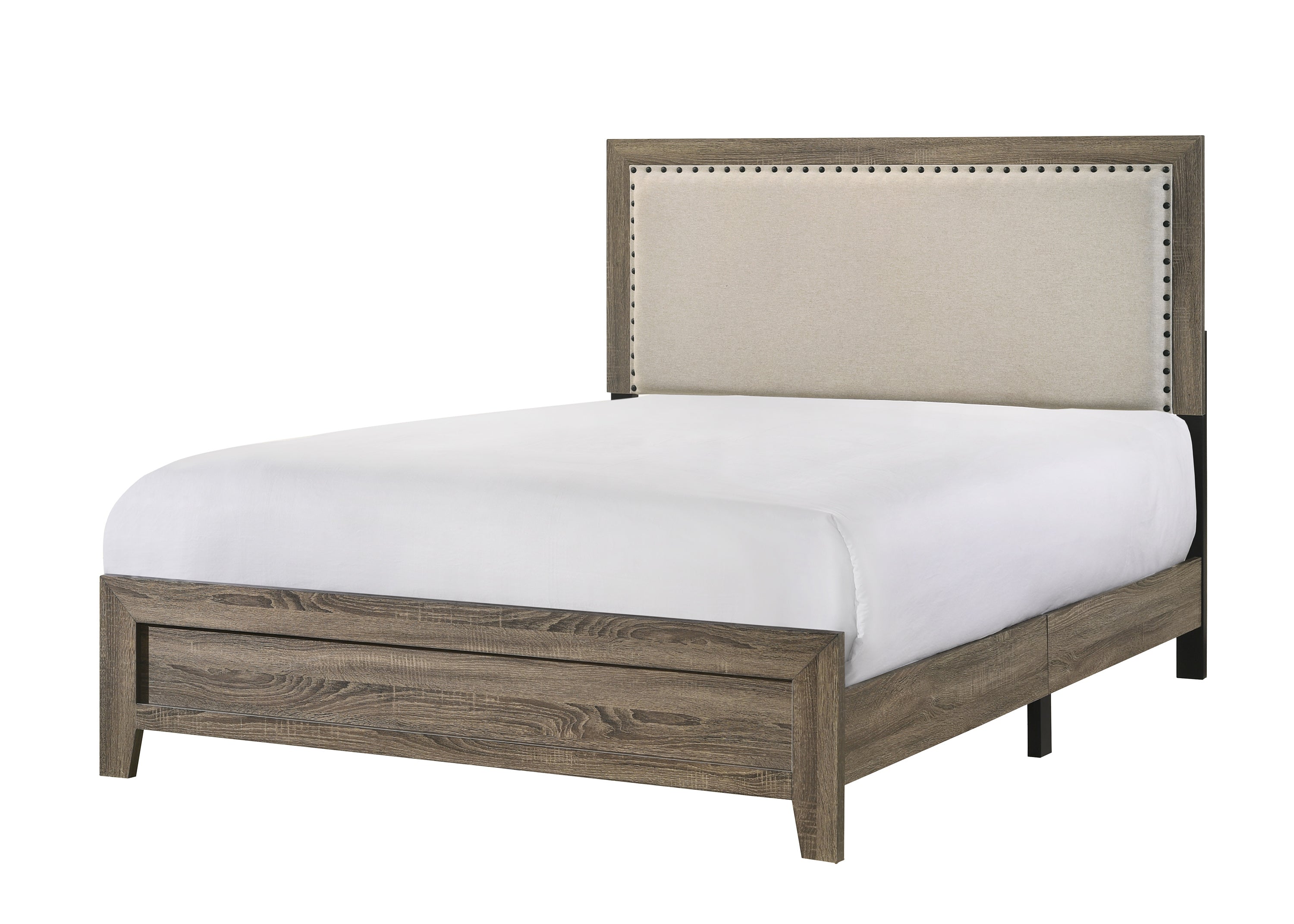 Millie Upholstered Panel Bed