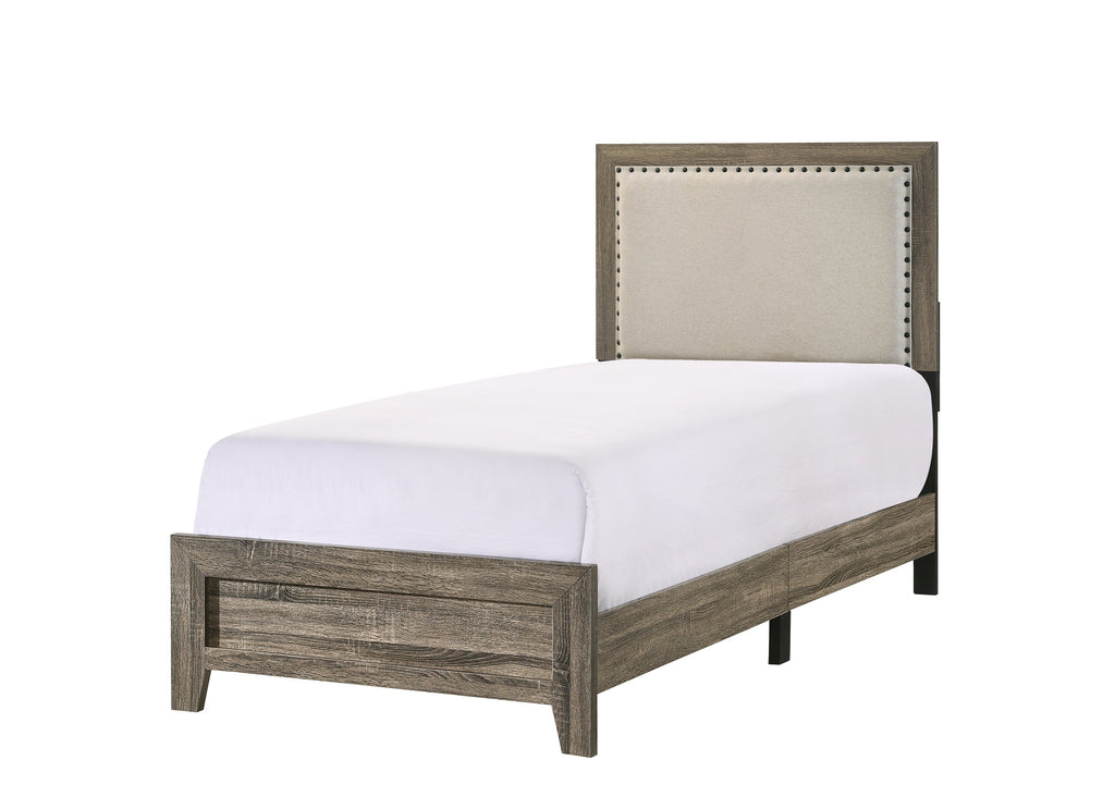 Millie Upholstered Panel Bed