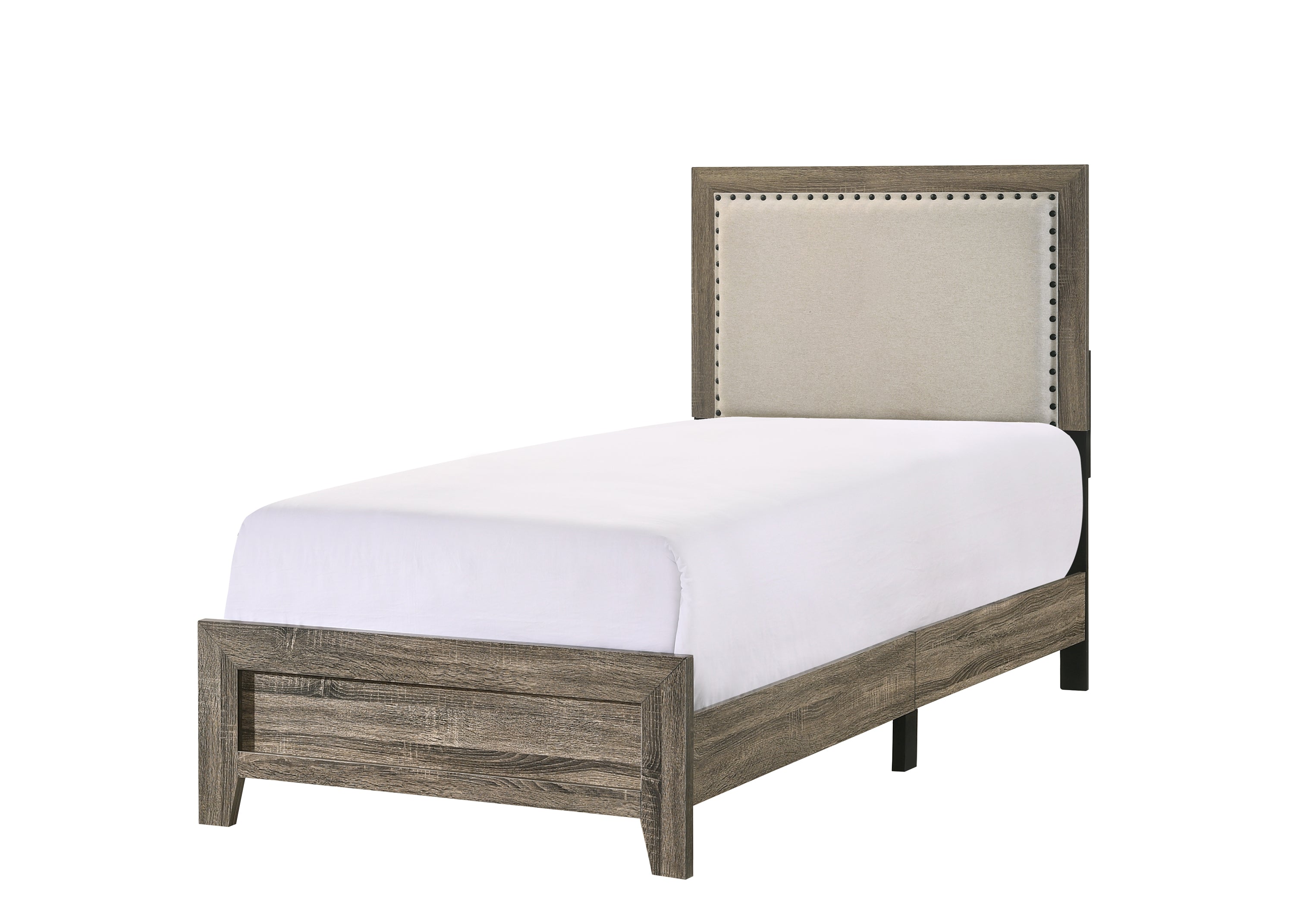 Millie Upholstered Panel Bed