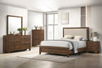 Millie 3-Piece Bedroom Set with Upholstered Panel Bed